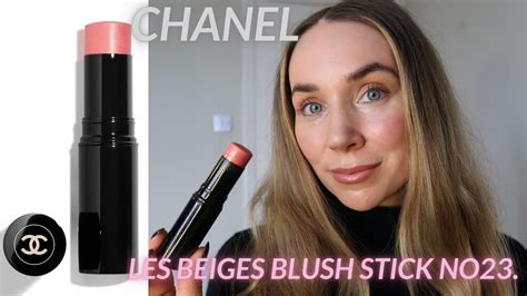 chanel stick blush 21|chanel les beiges blush stick.